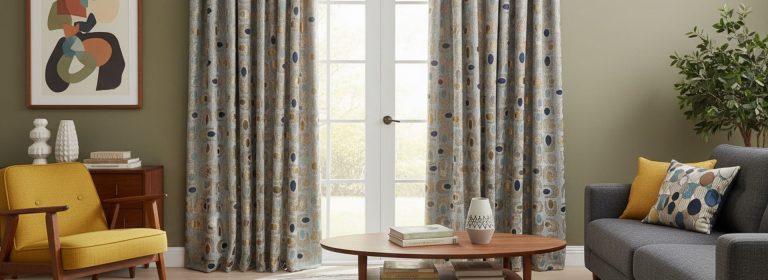 Slim lines, bold shade: custom drapes that transform rooms
