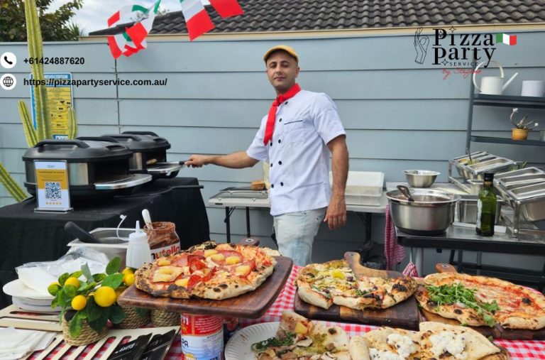 Mobile pizza catering in North Sydney and Eastwood