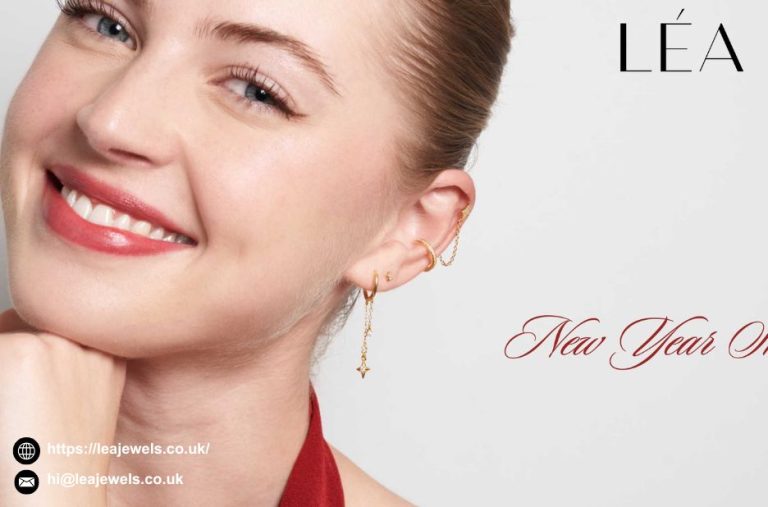 Timeless shine: versatile gold-stamped studs for everyday elegance