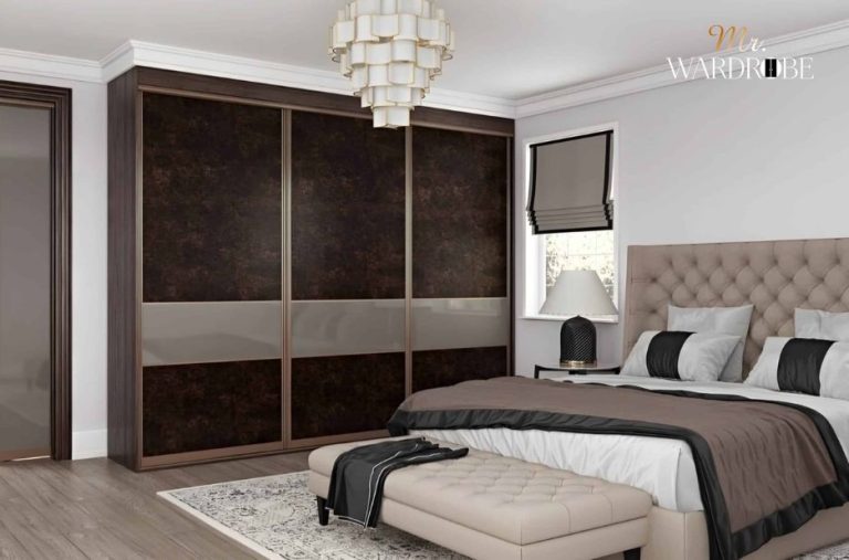 Maximise space with glass door fitted wardrobes for small rooms Maximise space with glass door fitted wardrobes for small rooms