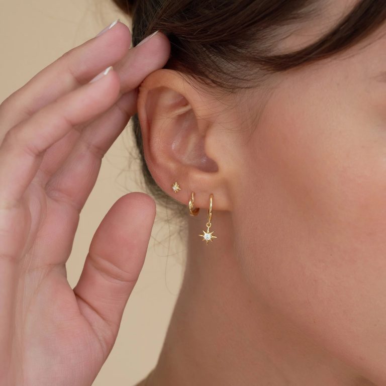 Elevate Your Look with Dainty Gold Cartilage Hoops