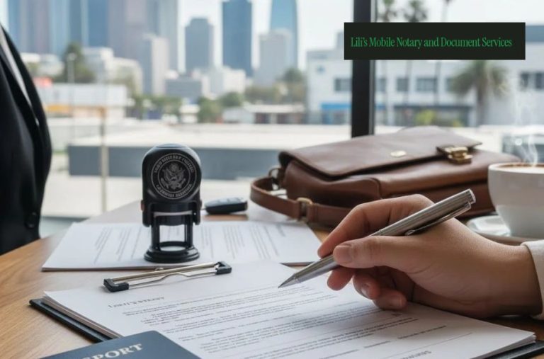 Trusted Local Notary Services for LA and Beyond