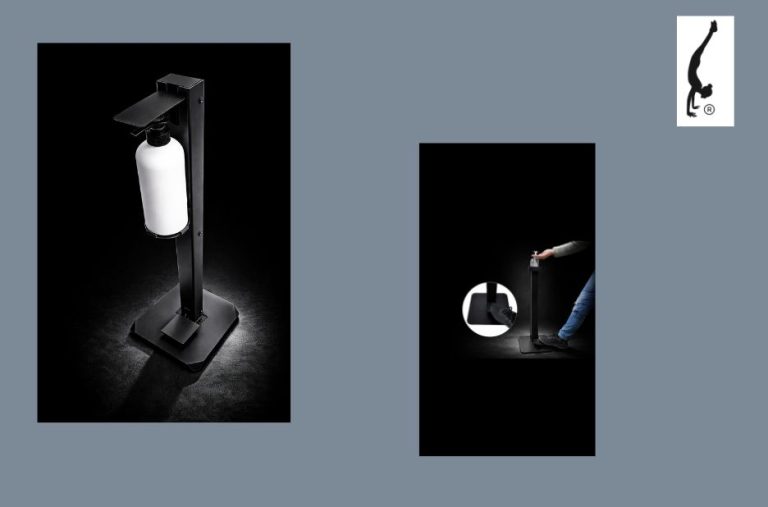 Hands Free Sanitizer Stands for Safe Access