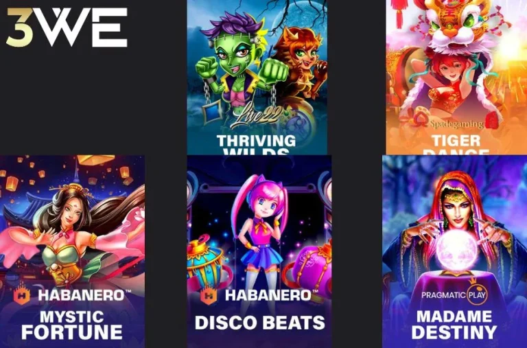Experience Thrilling Games and Big Rewards at 3WE Asia | 3weasia.com