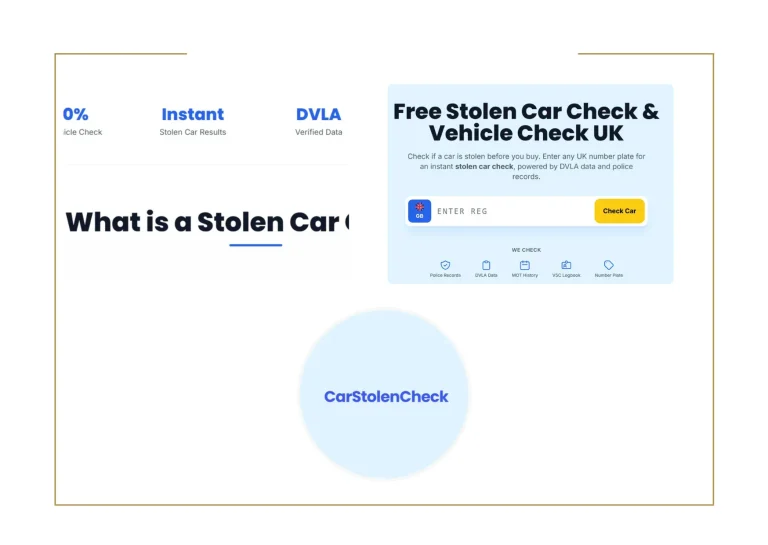 Police Stolen Car Check UK – Verify Vehicle Legitimacy with Trusted Police Records