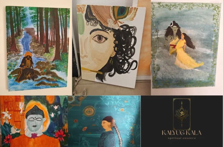 Discover Indian Paintings by Kalyug Kala Showcasing Authentic Cultural Artistry