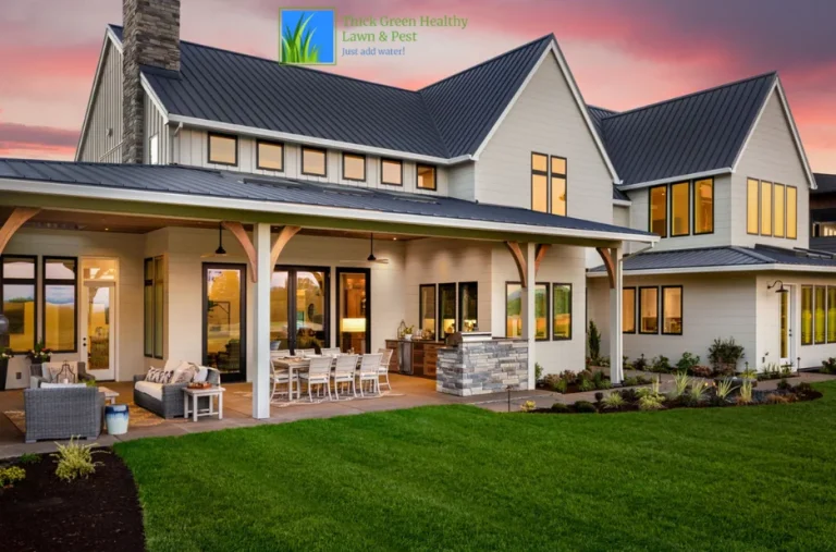 Thick Green Healthy Lawn & Pest Solutions for Vibrant, Pest-Free Yards