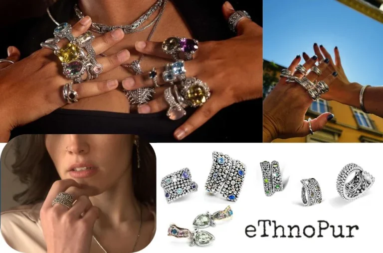 Elegant Silver Gemstone Jewelry Handcrafted with Natural Stones for Timeless Beauty