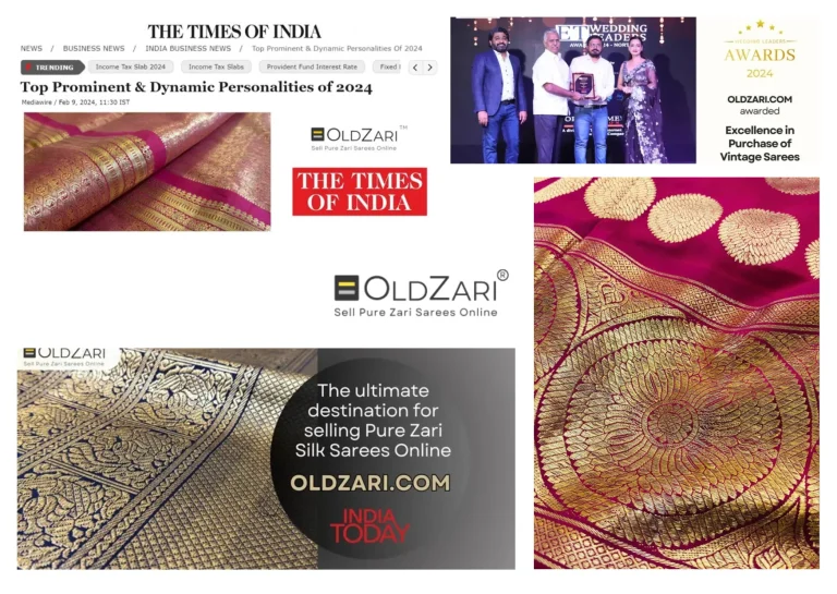 Exchange Old Zari Sarees for Money with Trusted Valuation and Free Home Collection