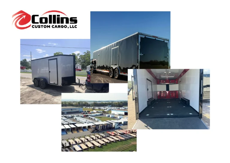 Hl Charcoal Gray 8.5 by 28 Blackout Cargo Trailer for Durable and Spacious Heavy Duty Hauling
