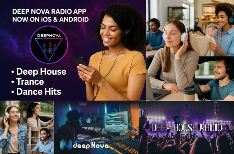 Colección EDM premium de Deepnovaradio: lo mejor para una experiencia electrónica intensa