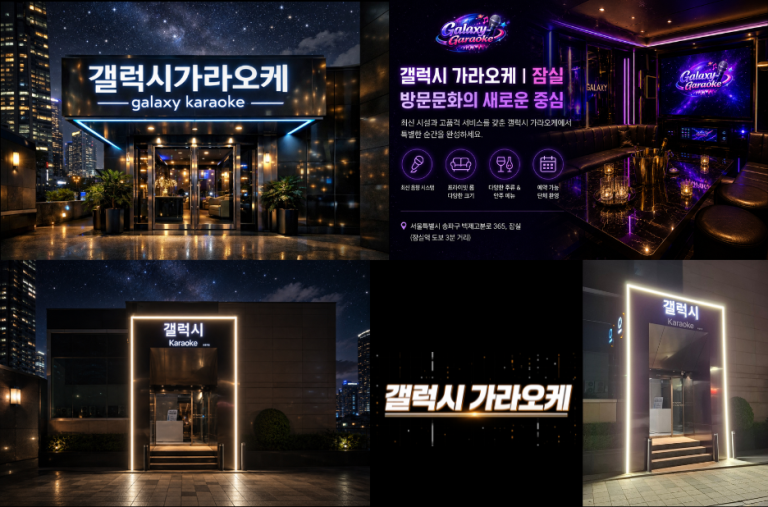 잠실 가라오케 갤럭시에서 즐기는 맞춤형 노래방 추천과 예약 꿀팁