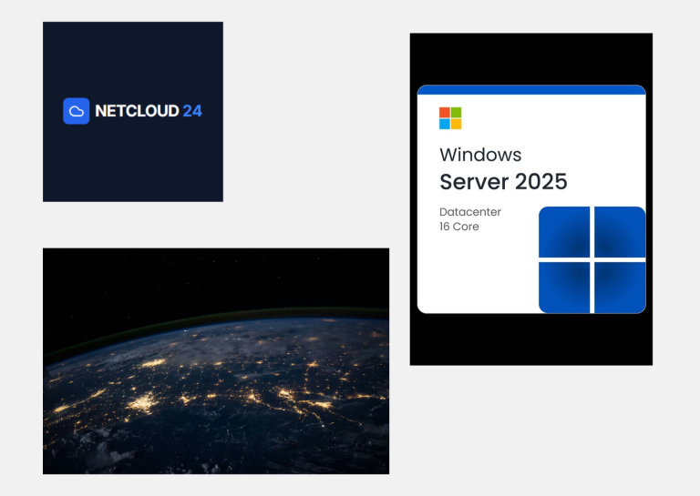 VPS Windows affidabile con Desktop remoto, SQL Server e IIS: Netcloud24